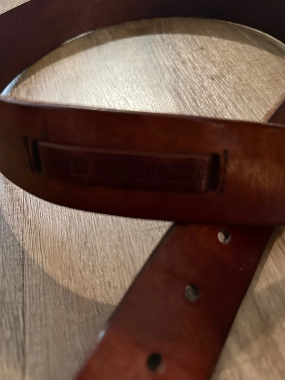 Outdoor Jean Gear Italian Full Grain Leather Belt
